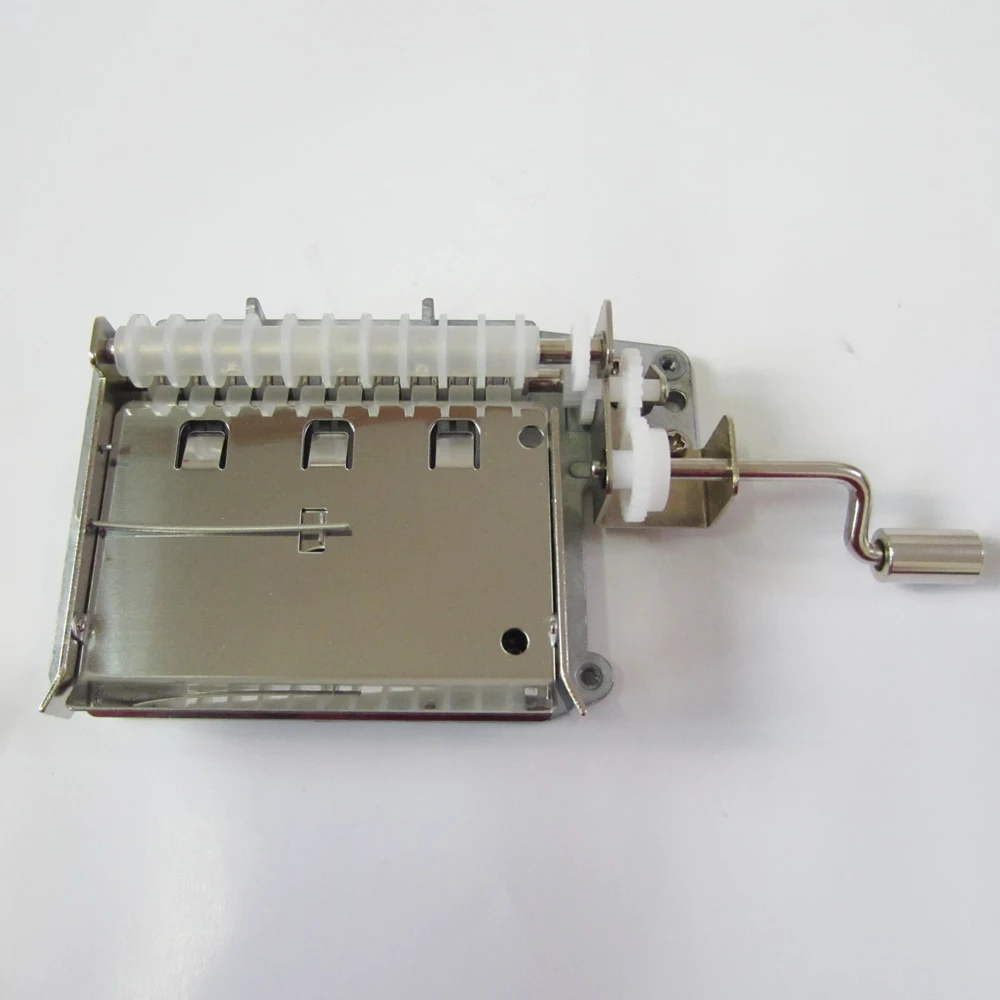 Музыкальная шкатулка сделай сам 20 нот ручная работа бумажная лента Коробка