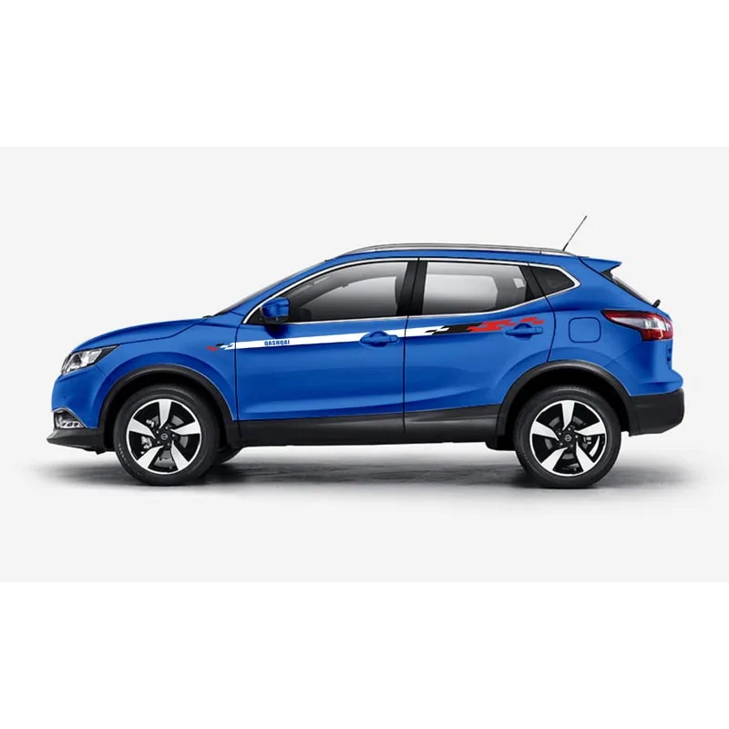 World Datong Racing Sport Stripes для Nissan QASHQAI Mark Levinson Боковая дверь наклейка автомобильная виниловая пленка