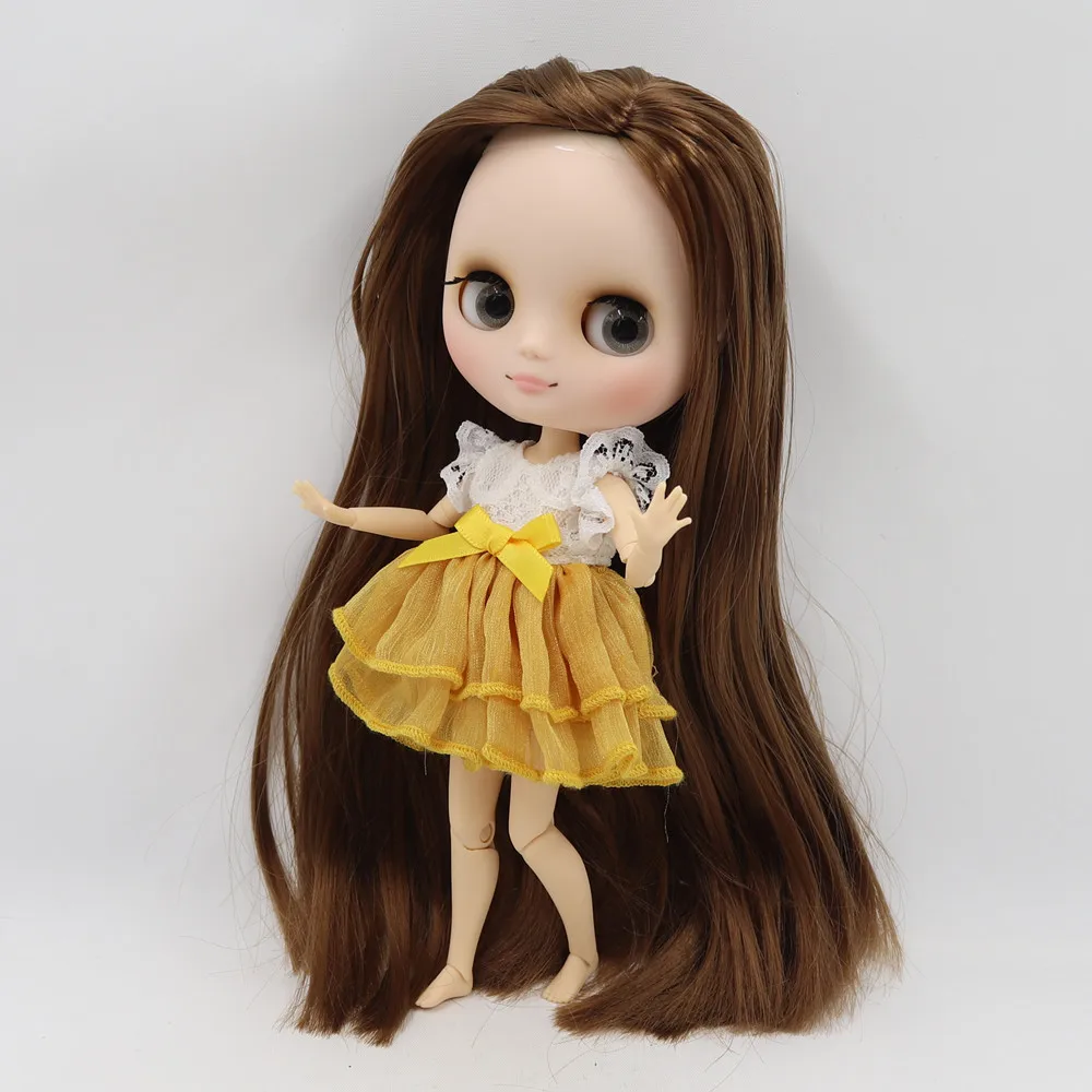 Кукла Middie blyth 20 см, шарнирное тело с жестом руки 1/8 bjd, модные куклы, фабричная Обнаженная