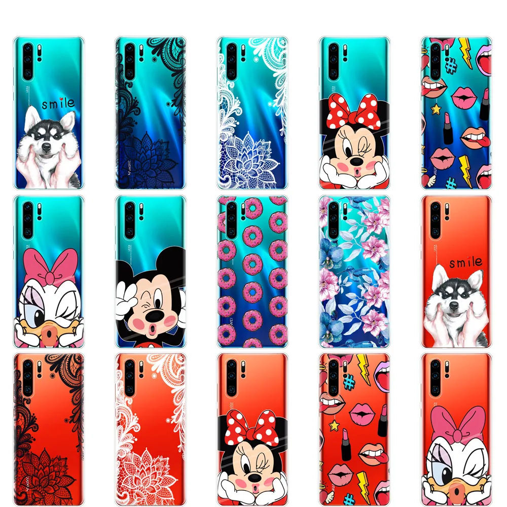Чехол для huawei P30 Pro Чехол huawei P30Pro силиконовый чехол ТПУ задняя крышка для телефона на huawei P30 Pro VOG-L29 ELE-L29 P 30 Lite чехол