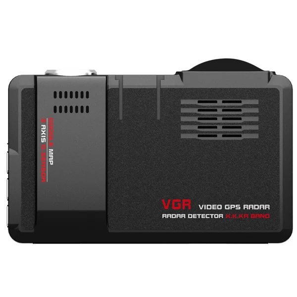 Автомобильный видеорегистратор 3 в 1 радар детектор русская версия FHD 1080P Объектив