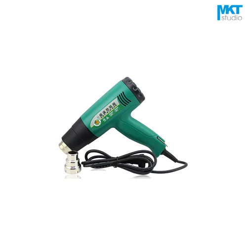 

1Pcs 9 Positions for Temperature Adjust 2000W Electric Hot Air Gun, Hot Blower Heat Gun For Rework Soldering