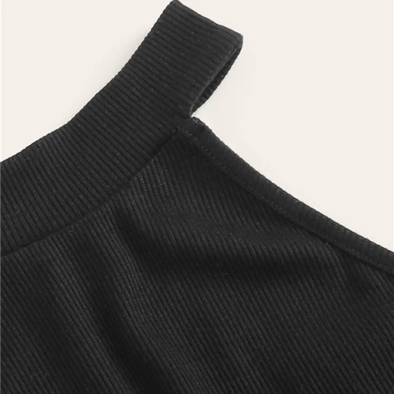 SweatyRocks женский топ с бретелькой через шею,, модный летний Повседневный Топ с открытой спиной, Женский облегающий сексуальный жилет