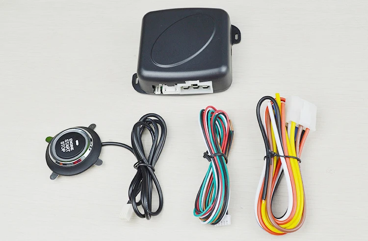 Запуск двигателя автомобиля с одной кнопкой блокировка стартер бесключевая