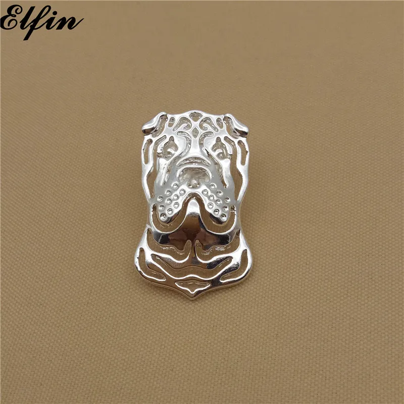 Эльфин оптом китайский Шарпей Броши золотого цвета серебряный цвет Мода броши в