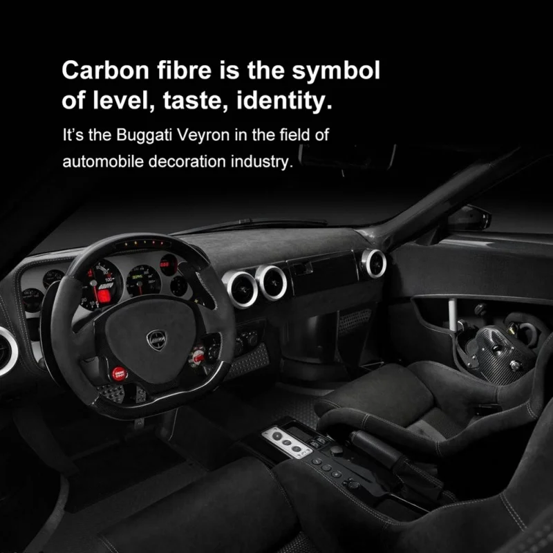 2019 углеродное волокно автомобильный контейнер для хранения ручка чаша