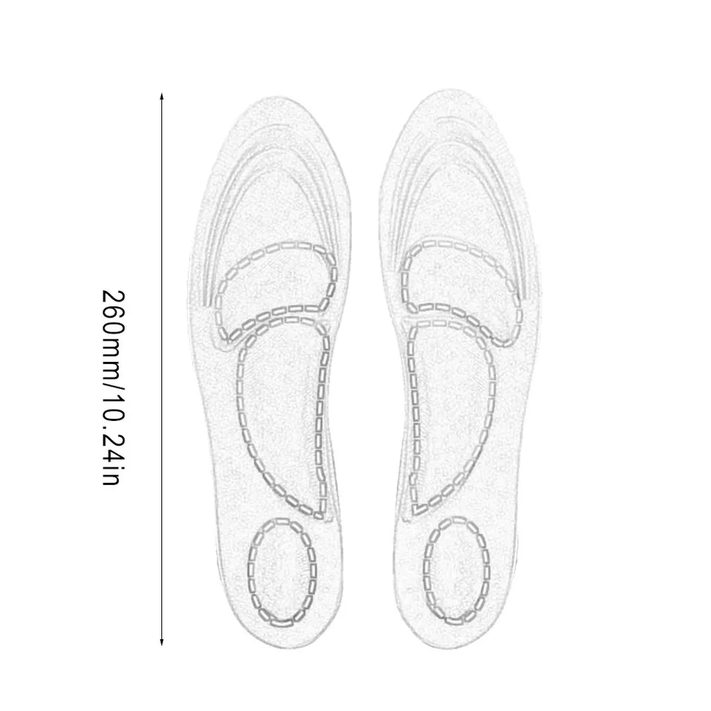 

4D Insole Soft Arch Support Odor-resistant Sweat-absorbent Breathable Sponge Massage Decompression Insole for women