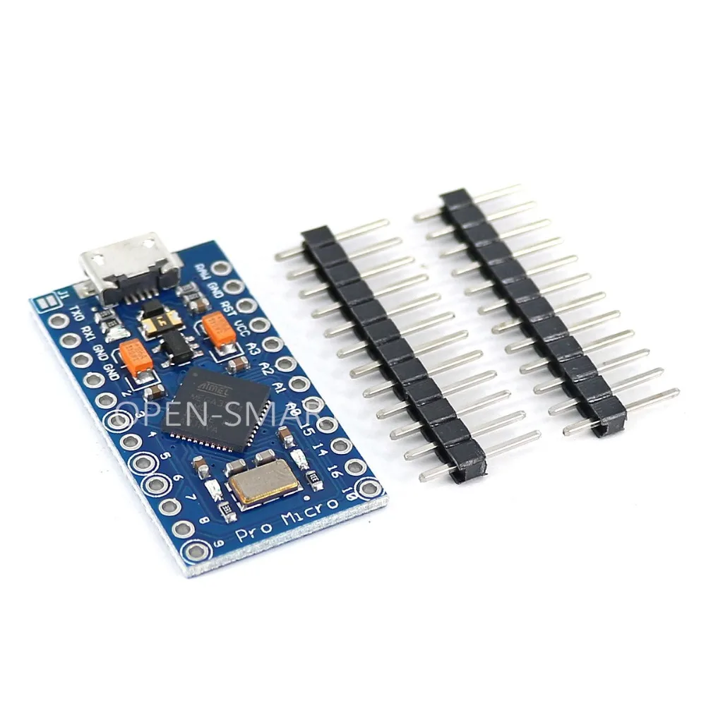 Pro Micro module Mini leonardo миниатюрная плата Atmega32U4 макетная с разъемом USB для Arduino Leonardo|board