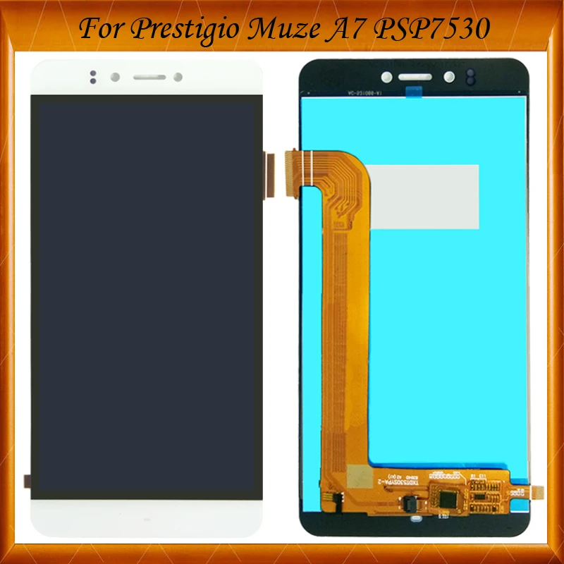 ЖК-дисплей и сенсорная панель для Prestigio Muze A7 PSP 7530 Duo DUO дигитайзер сенсорного