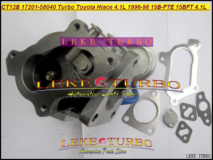 Бесплатная доставка CT12B 17201 58040 Турбокомпрессор турбокомпрессора для TOYOTA HIACE Mega