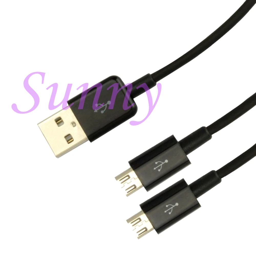 Разветвитель USB папа на 2 Micro зарядный кабель от 1 до двойной разветвитель кабель|usb