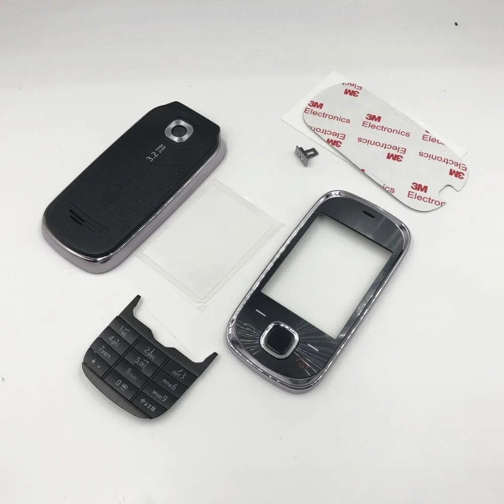 Полный Чехол для мобильного телефона+ английская клавиатура для Nokia 7230+ логотип