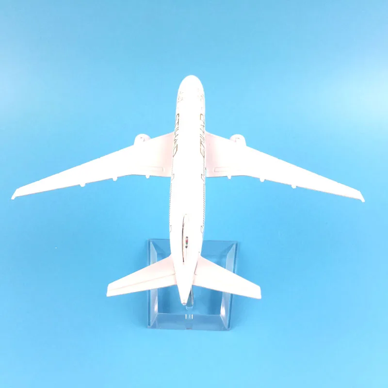 AIRLINER 16 см ETIHAD Боинг 747 модель самолета из металлического сплава Игрушечная