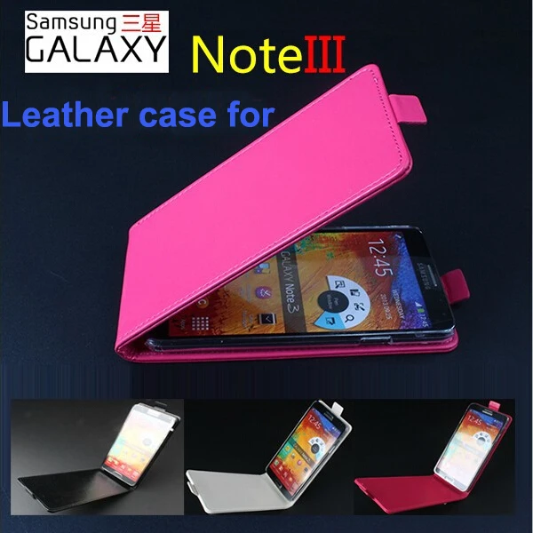 Кожаный чехол для Samsung Galaxy Note 3 N9005 N9000 книжка Note3 N 9005 / 9000 чехлы телефонов