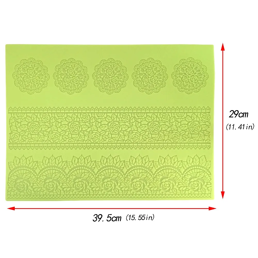 Силиконовый коврик для торта в форме цветка DIY инструменты украшения свадебного