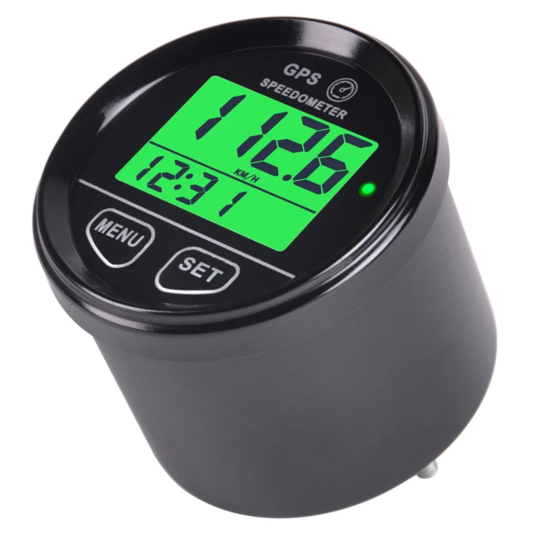 Водонепроницаемый цифровой GPS-измеритель скорости с подсветкой счетчик для
