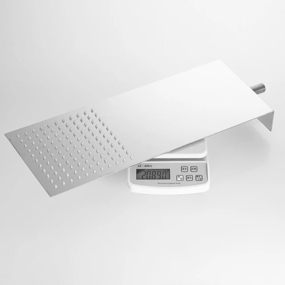 BAKALA нержавеющей стали квадратная душа насадка дождевая хромированная для