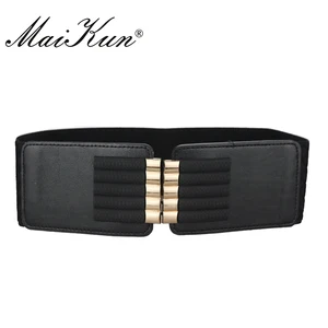 Maikun ремень женский ремень эластичные широкие ремни для женщин роскошный дизайнерский брендовый пояс качественный кожаный ремень