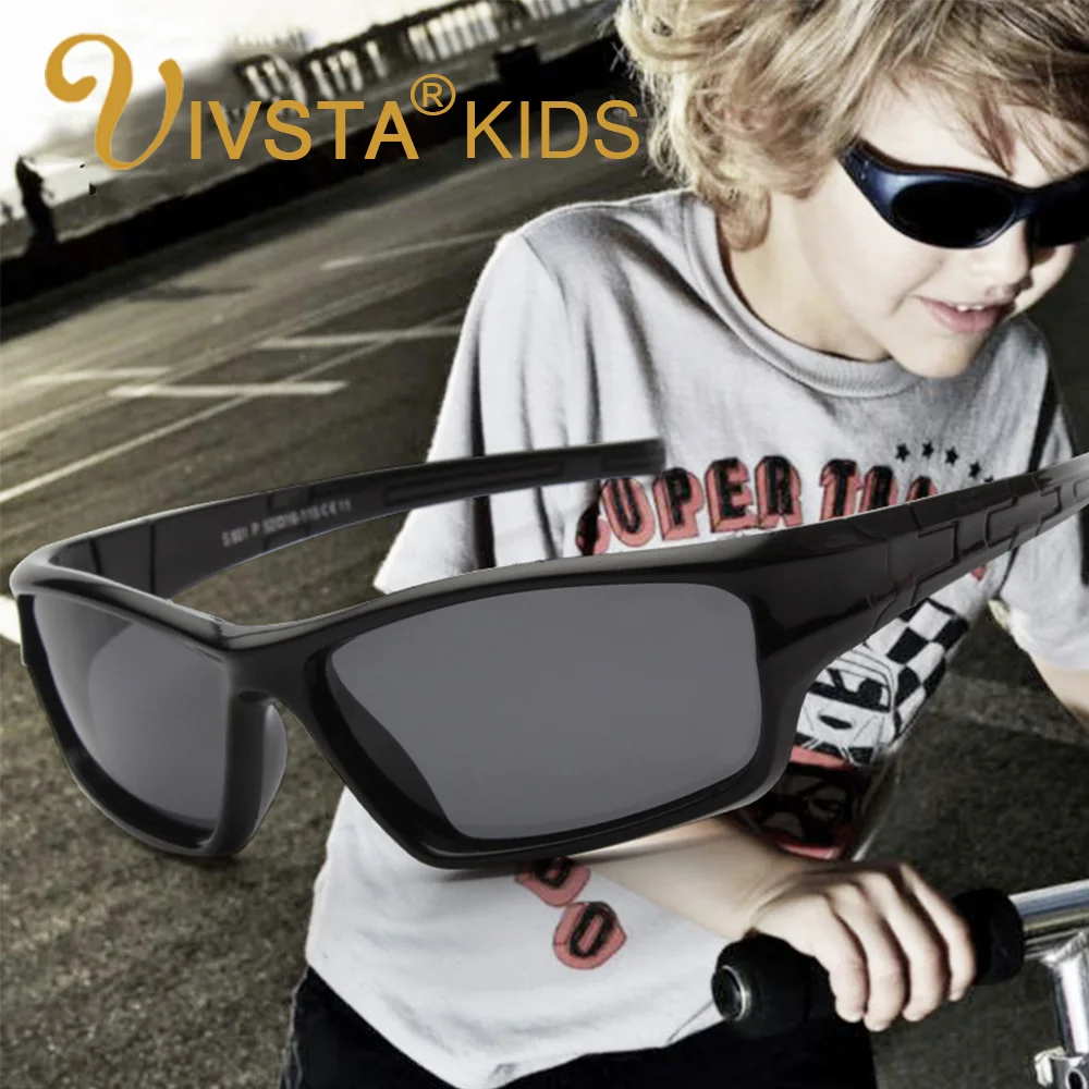 Детские солнцезащитные очки IVSTA поляризованные линзы для мальчиков силиконовая