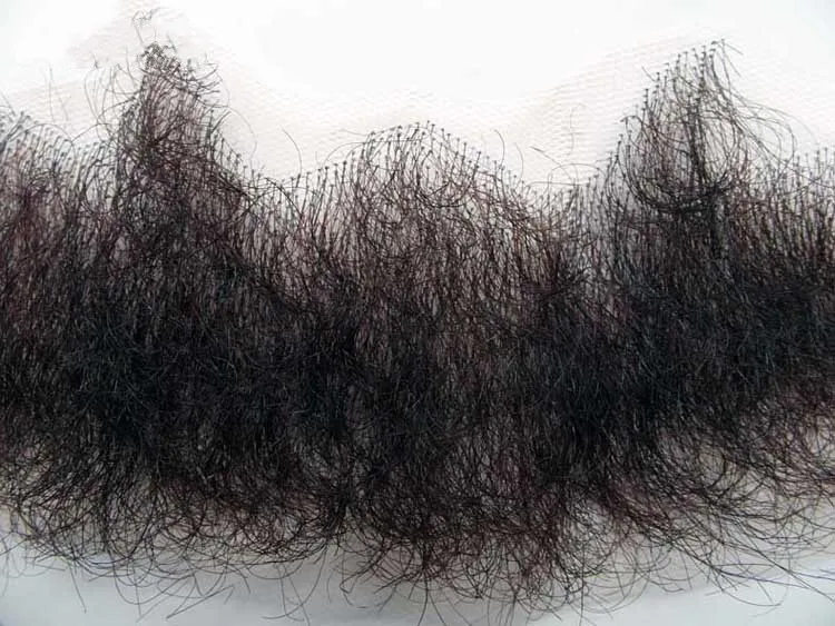 FXVIC Factory sell man false whiskers invisible mustache and full beard for costume. Fake |