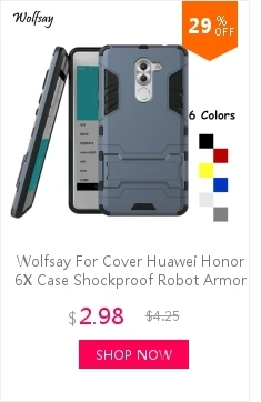 2 шт закаленное стекло huawei Honor 6X Защитная пленка для huawei Honor 6X стеклянная пленка для Honor 6X защитная пленка 5,5 дюймов Wolfsay