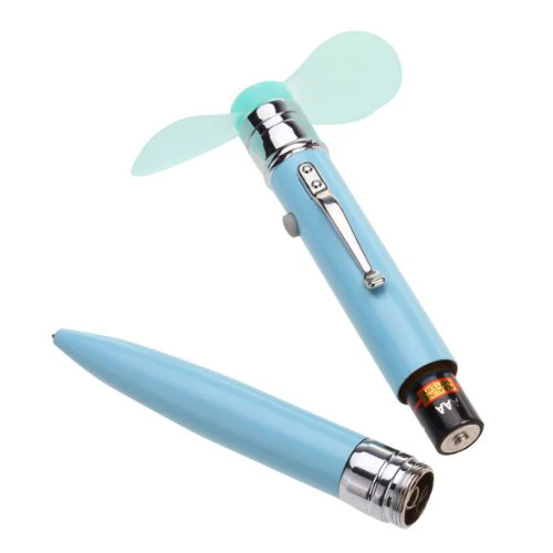 Доступная портативная шариковая ручка 2 в 1 с функцией вентилятора|pen in 1|portable