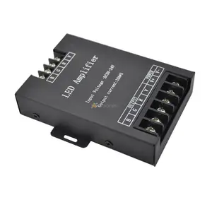 RGB Led усилитель 5 в постоянного тока 12 В 24 В железная оболочка 360 Вт 30 А контроллер усилителя ретранслятор сигнала 360 Вт для светодиодной ленты 3528 5050 RGB