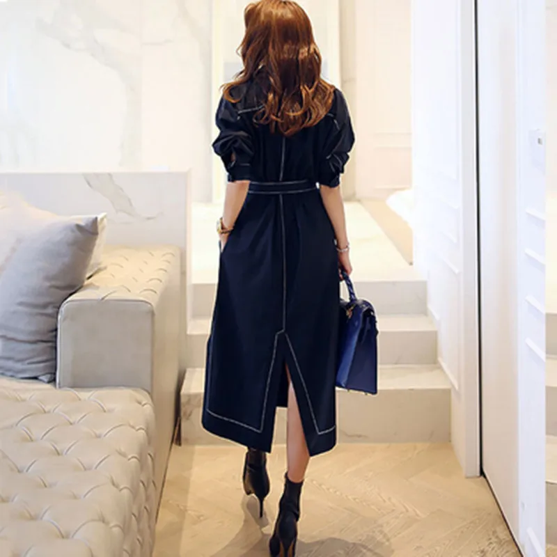 Высококачественное летнее платье 2020 элегантное в гонконгском стиле во