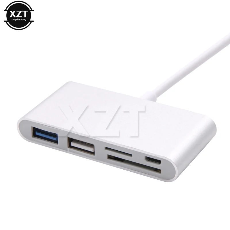 USB 3.0 Type-C 3 1 концентратор SD TF устройство для чтения карт памяти OTG адаптер MacBook HUAWEI