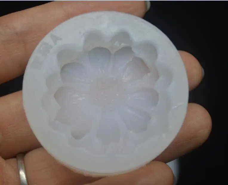 Форма силиконовые формы в виде цветка для изготовления кулонов из эпоксидной