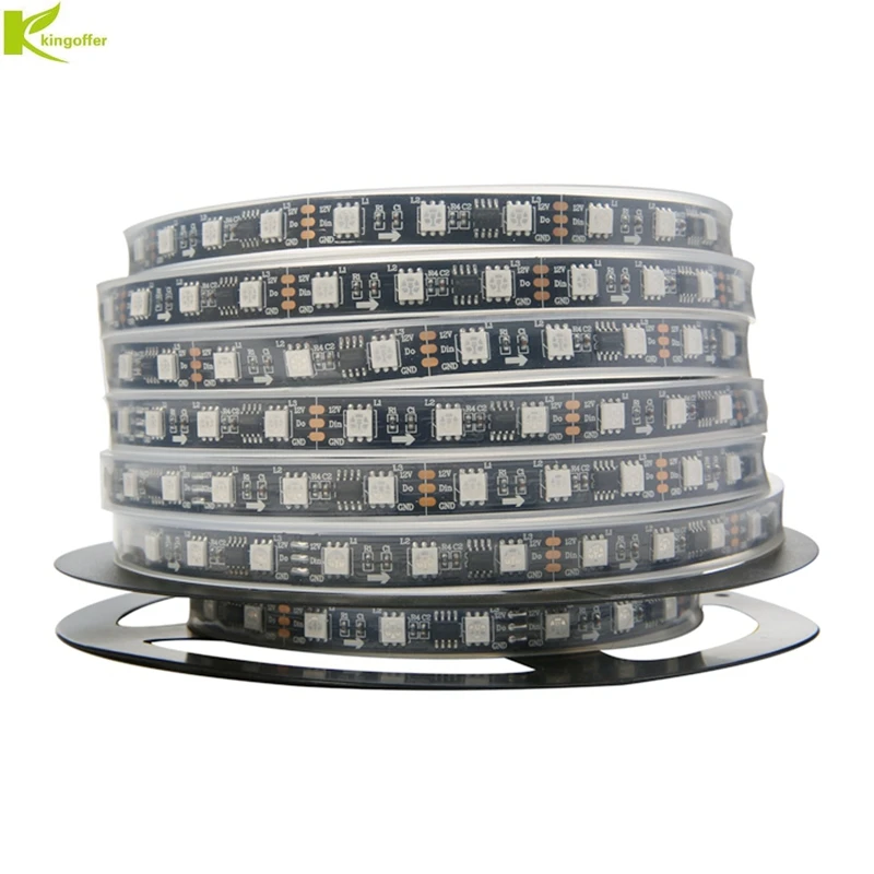 WS2811 Светодиодная лента 5 м 30/60 светодиодов/м IP30/IP65/IP67 водонепроницаемая DC12V