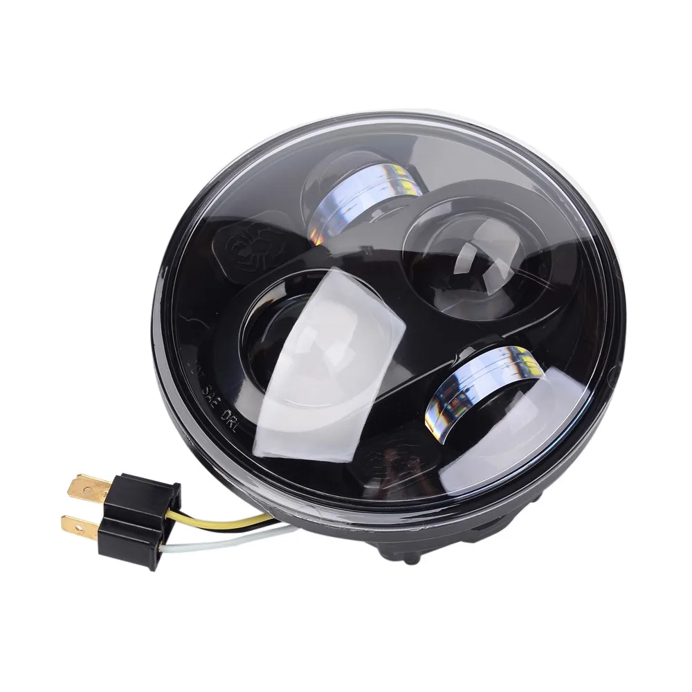 

5.75"LED Motorcycle Headlight with Projector H4 Hi-Lo Beam Motorbike Headlamp