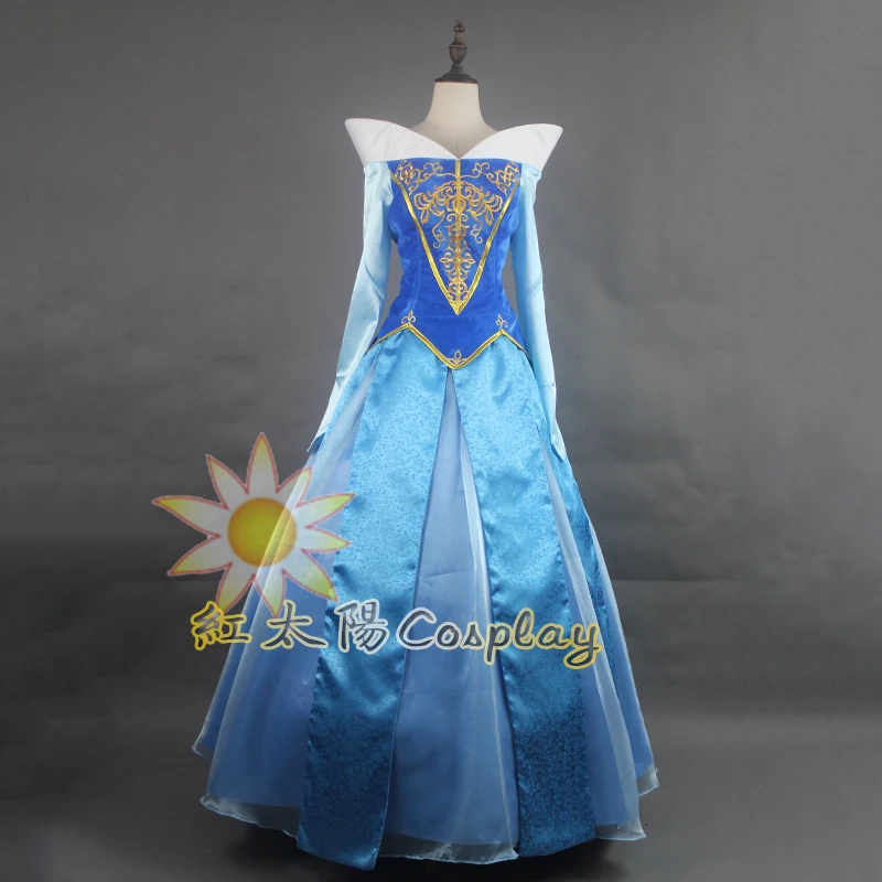 Costume Sleeping Beauty Princess Aurora cosplay costume Aurora dress pink adult Halloween costumes for women Princess dress lovely - Цвет: Costume