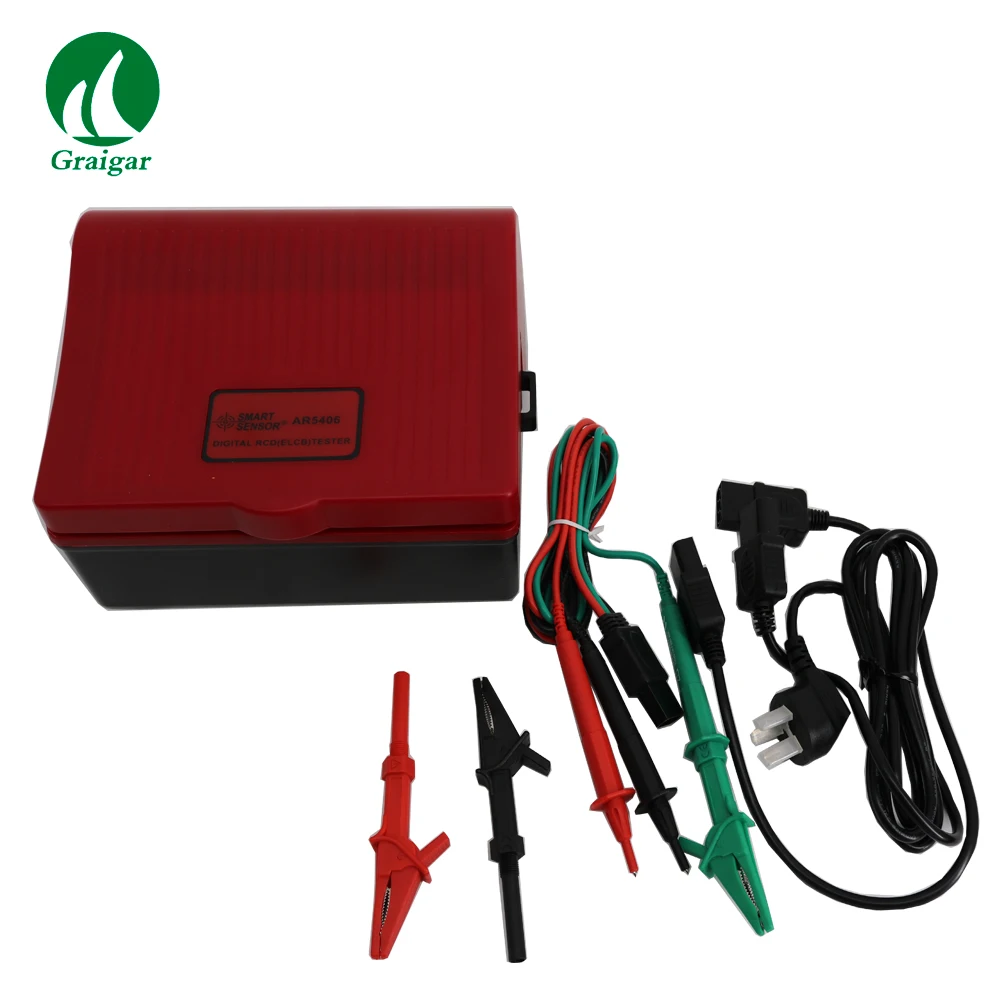 Смарт-Датчик AR5406 переключатель тестирования утечки цифровой RCD ELCB Тестер Утечки