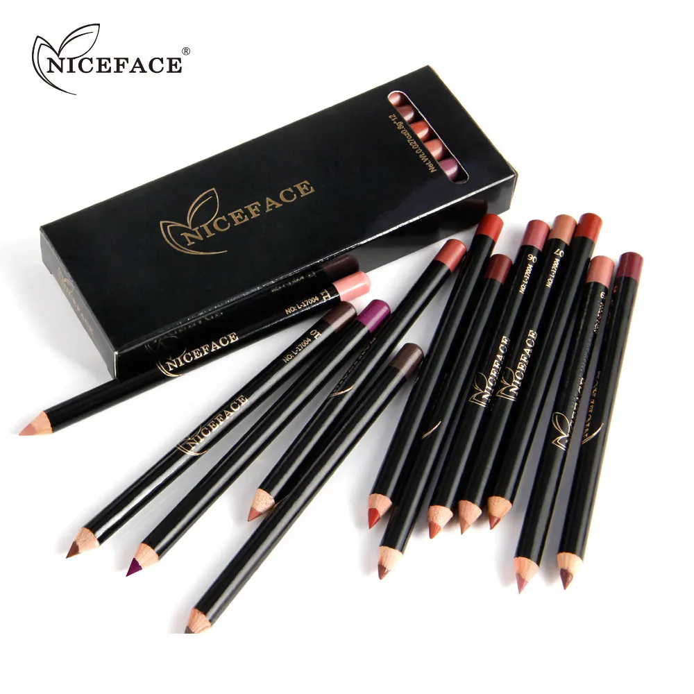 Новый NICEFACE Водонепроницаемый увлажняющий губная помада матовый макияж наборы