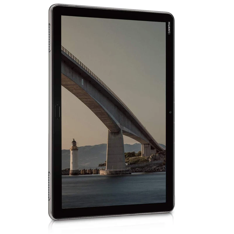 Силиконовый чехол из ТПУ защитный с кристаллами для планшета Huawei MediaPad M5 Lite