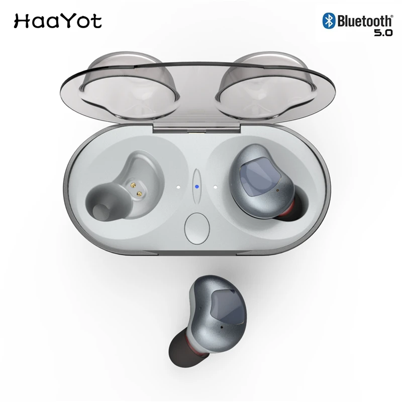 HAAYOT мини 5 0 Bluetooth наушники без проводных беговых наушников Беспроводные