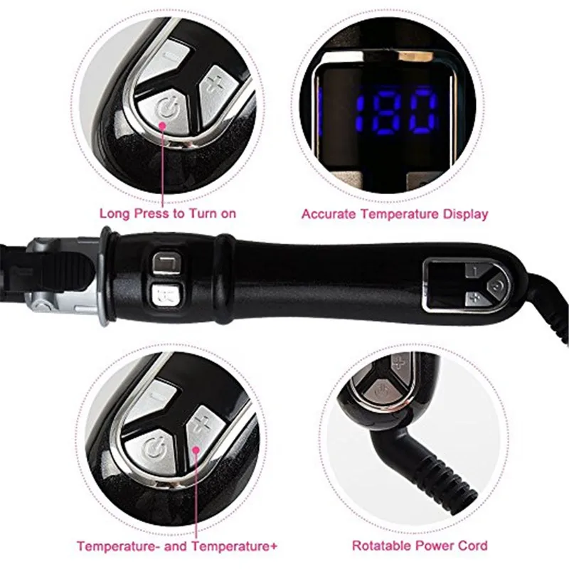 Pro Турмалин Керамика Пермь бигуди титановый плоский утюжок палочка Большой