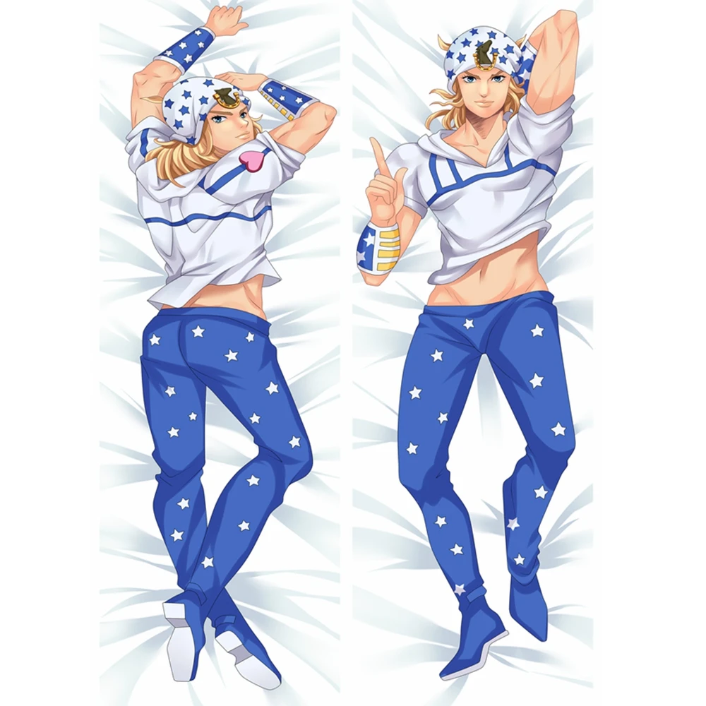 Аниме JK приключения Джоджо Джонни джостар мужской Dakimakura тела подушку Чехол JoJo Hug