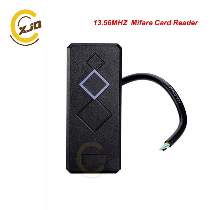 Mifare Card Reader XJQ RFID 125 кГц/13,56 МГц Mifare водонепроницаемый считыватель карт ID IC система контроля доступа кардридер с wiegand 26/34 GB-R101A - Цвет: Mifare Card Reader