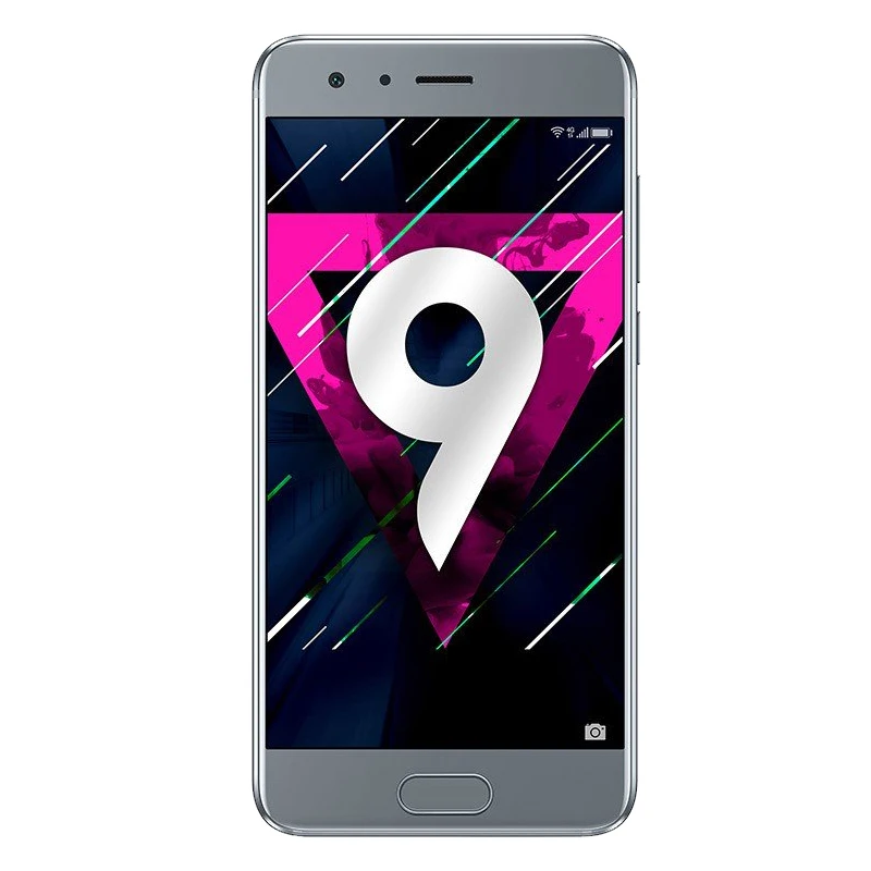 Huawei Honor 9 глобальной прошивки 4 г 64 ГБ 3D изогнутые Стекло LTE смартфон Octa Core 2.3 ГГц 5.1