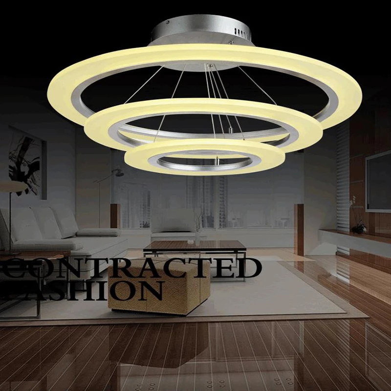 Современные светодиодные кольцесветодиодный подвесные светильники с