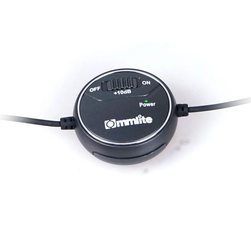 Commlite CVM-V03CP CoMica dB Adjusting Lavalier Microphone Clip-on Omnidirectional Condenser Mic for Camera Camcorder Smartphone |