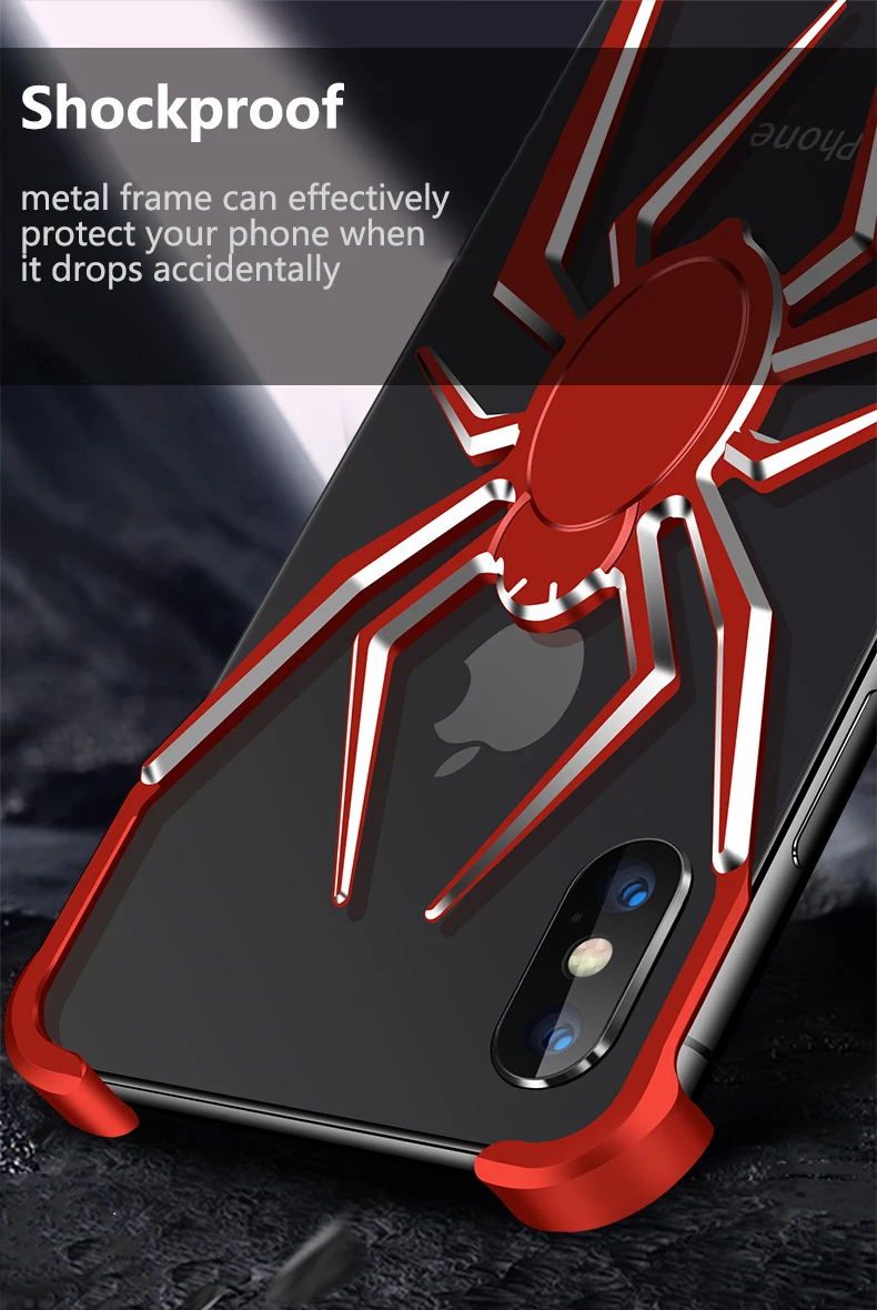 Для iPhone XS Max чехол Роскошный милый жесткий металлический алюминиевый сплав Броня противоударный бампер чехол для телефона для iPhone XR X задняя крышка