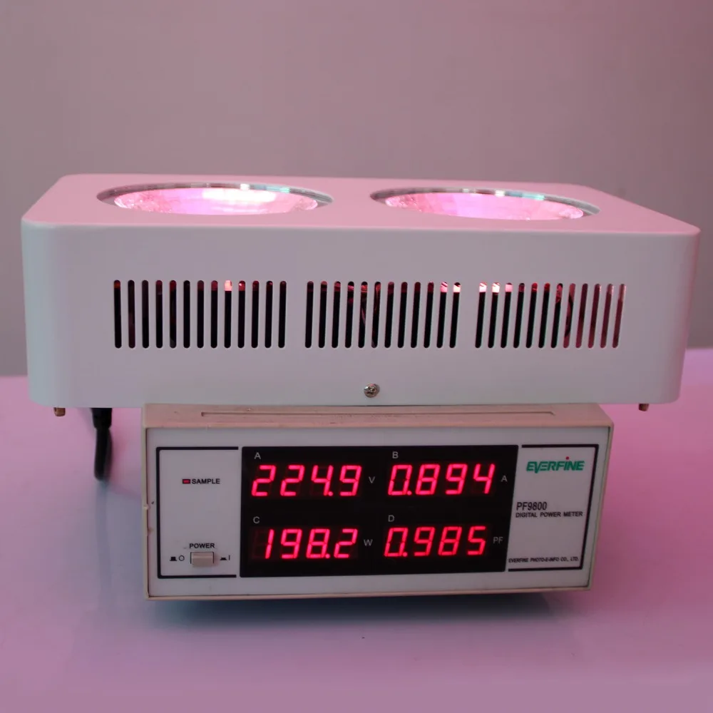 2 шт. светодиодная лампа полного спектра для выращивания растений 400 Вт|led light for