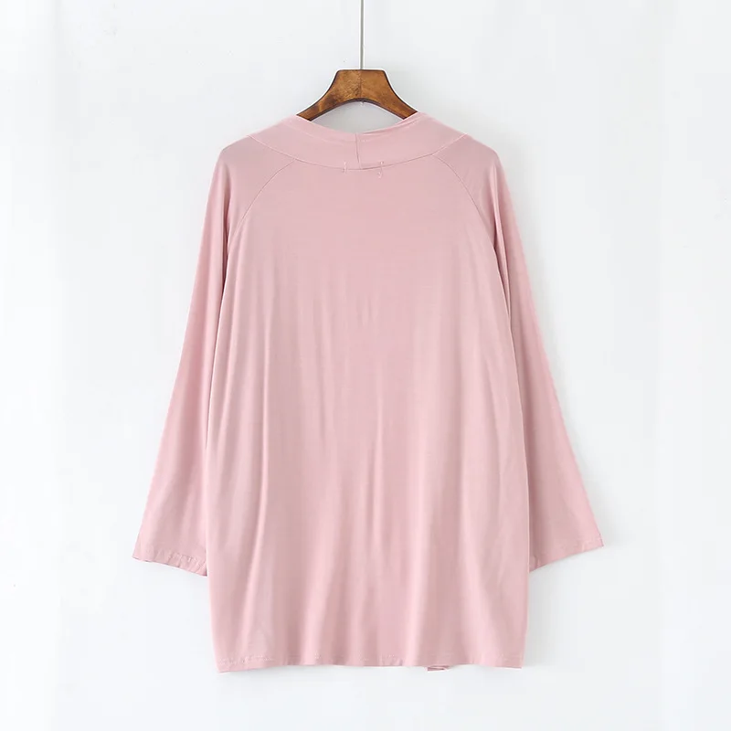 Женская пижама shein, пижама, летняя Модальная майка+ штаны+ кардиган, комплект из 3 предметов, женское сексуальное нижнее белье, свободные домашние костюмы