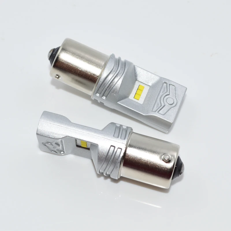 2 X BA15S 80W 3200LM Высокая мощность S25 P21W 1156 автомобильная светодиодная лампа 12V фонарь