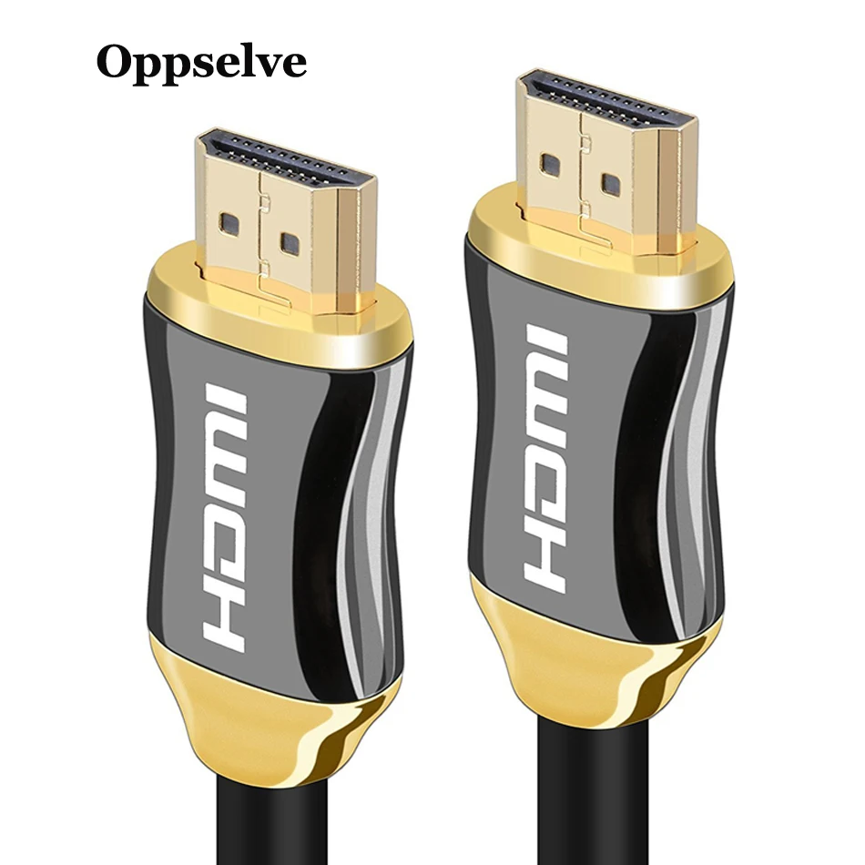 Oppselve HDMI 2,0 кабель HDMI к HDMI кабель Ethernet кабель для PS3 проектор HD lcd пульт для телевизора компьютера ноутбука