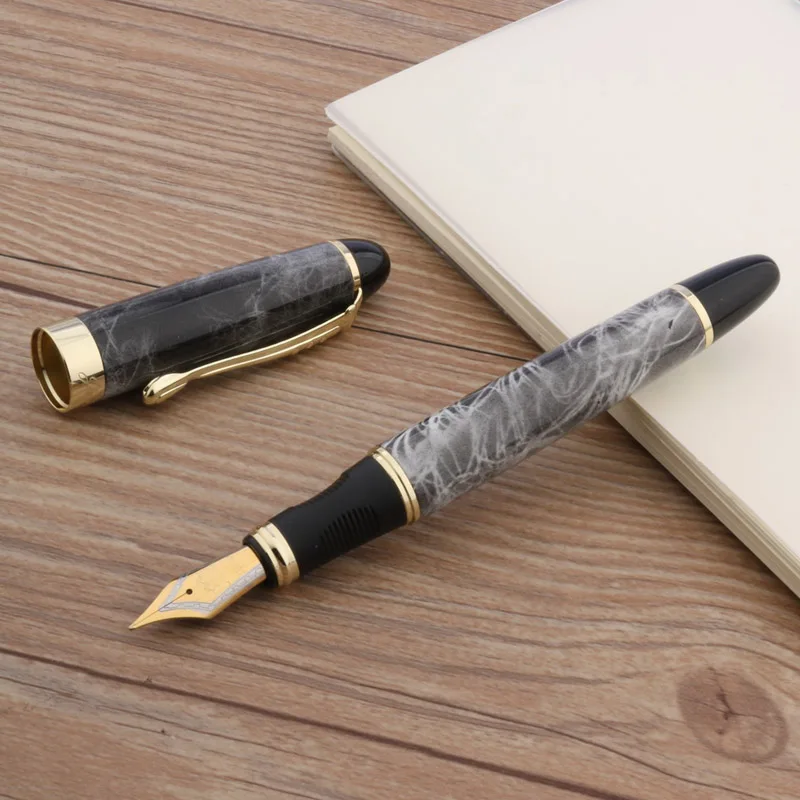 X9 1 шт. JINHAO X450 Металлическая Офисная Золотая Подарочная иридиевая 0,5 мм Классическая Подарочная авторучка - Цвет: X9