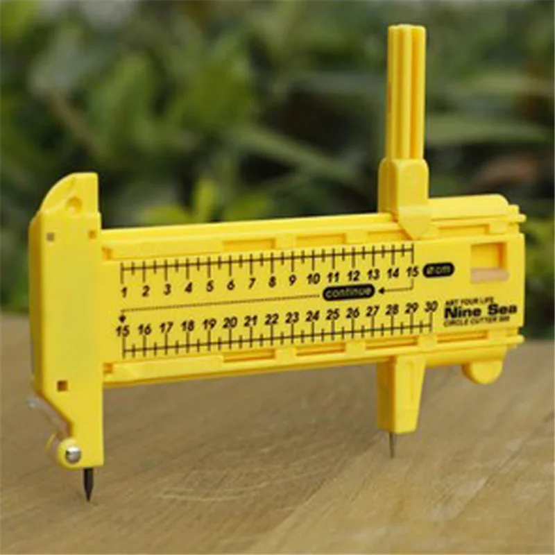 Открытый инструмент компаса круглый резак Арка включает в себя 5 запасных лезвий